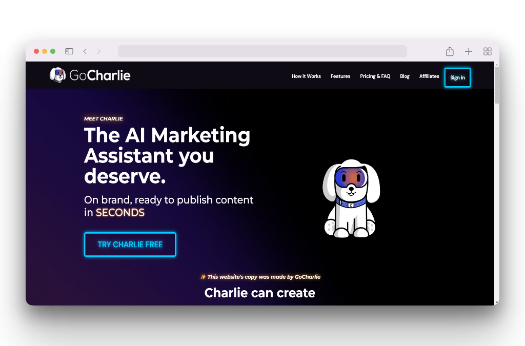 GoCharlie.ai